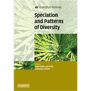 Speciation and Patterns of Diversity