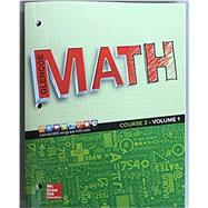 Glencoe Math 2016, Course 2 Student Edition, Volume 1