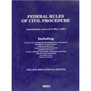 Federal Rules of Civil Procedure 2011-2012