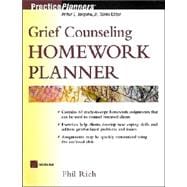 Grief Counseling Homework Planner