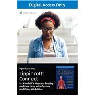 Kendall's Muscles: Testing and Function with Posture and Pain 6e Lippincott Connect Standalone Digital Access Card