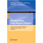 Multidisciplinary Social Networks Research