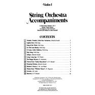 String Orchestra Accompaniments to Solos