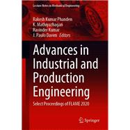 Advances in Industrial and Production Engineering