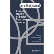 European Review of Social Psychology: Volume 17