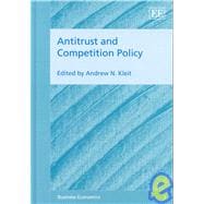 Antitrust And Competition Policy