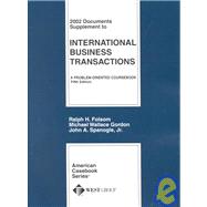 2002 Documents Supplement to International Business Transactions