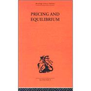 Pricing and Equilibrium