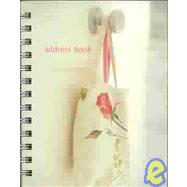 Rose-print Bag Address Book