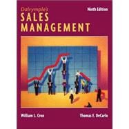 Dalrymple's Sales Management: Concepts and Cases, 9th Edition