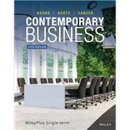 Contemporary Business, 19e WileyPLUS Single-term