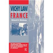 Vichy Law & the Holocaust Fran