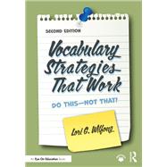 Vocabulary Strategies That Work