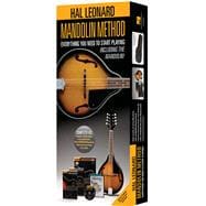 Hal Leonard Mandolin Method Pack Includes a Mandolin, Method Book/CD, Chord and Scale Finder, DVD, and Case