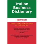 Italian Business Dictionary English-Italian, Italian-English