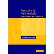 Probabilistic Risk Analysis: Foundations and Methods