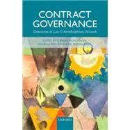 Contract Governance Dimensions in Law and Interdisciplinary Research