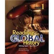 Readings In Global History: Volume 1