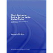 Think Tanks and Policy Advice in the Us: Academics, Advisors and Advocates