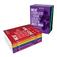MCAT Complete 7-Book Subject Review 2023-2024 Books + Online + 3 Practice Tests,9781506283203