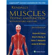 Kendall's Muscles: Testing and Function with Posture and Pain 6e Lippincott Connect Instant Digital Access (Lippincott Connect) eCommerce Digital code