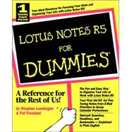 Lotus Notes<sup>®</sup> R5 For Dummies<sup>®</sup>