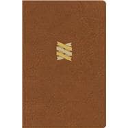 CSB Connecting Scripture New Testament, Brown LeatherTouch A Study Bible of Biblical Allusions and Quotations