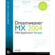 Macromedia Dreamweaver MX 2004 Web Application Recipes