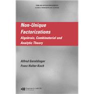 Non-Unique Factorizations
