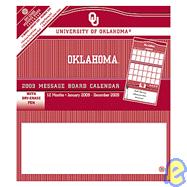 University of Oklahoma 2009 Message Board Calendar
