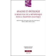 Analyse Et Ontologie