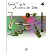 Great Popular Instrumental Solos: Piano Acc