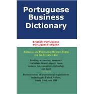 Portuguese Business Dictionary English-Portuguese, Portuguese-English