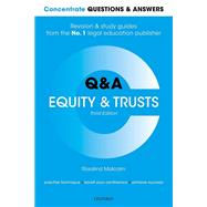 Concentrate Questions and Answers Equity and Trusts Law Q&A Revision and Study Guide