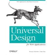 Universal Design for Web Applications, 1st Edition