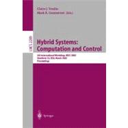 Hybrid Systems: Computation and Control : 5th International Workshop, Hscc 2002 Stanford, Ca, Usa, March 25-27, 2002 : Proceedings