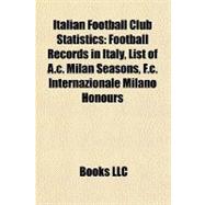 Italian Football Club Statistics : Football Records in Italy, List of A. C. Milan Seasons, F. C. Internazionale Milano Honours