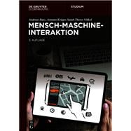 Mensch-Maschine-Interaktion book cover, ISBN 9783110753219