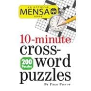 Mensa 10-minute Crossword Puzzles