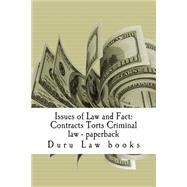 Issues of Law and Fact