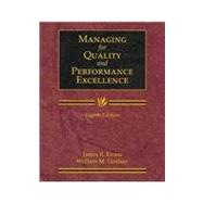 Managing for Quality and Performance Excellence (Book Only)