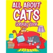 All About Cats Coloring Book