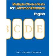 Multiple Choice Tests for Common Entrance - English