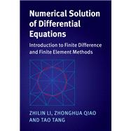 Numerical Solution of Differential Equations