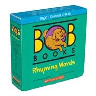 Bob Books - Rhyming Words Box Set | Phonics, Ages 4 and up, Kindergarten, Flashcards (Stage 1: Starting to Read)