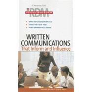 Written Communications That Inform and Influence
