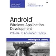 Android Wireless Application Development