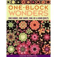 One-Block Wonders One Fabric, One Shape, One-of-a-Kind Quilts