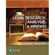 Legal Research, Analysis, and Writing (Print Offer Edition)