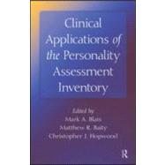 Clinical Applications of the Personality Assessment Inventor..., 9780415993234